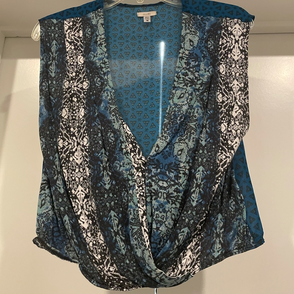 Wrap crop top